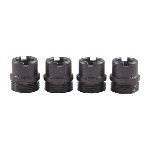 Easily replace stripped-out bushing holes with Brownells 1911 oversized stock bushings and tap, featuring durable blued steel for reliable performance.
