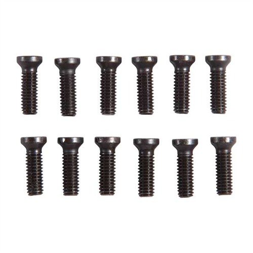 The Brownells SOCKET HEAD SCREW KIT includes 168 blued screws for versatile use in rings, bases, and custom installations, complete with a handy kit box and tools.