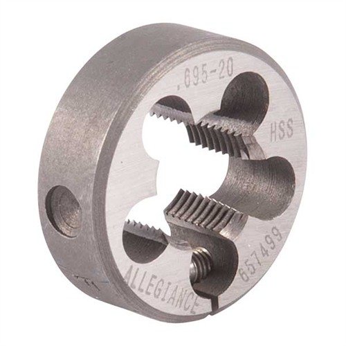 The Brownells Colt SA Die effectively cleans up threads on popular revolvers, ensuring precision during rebarreling and after lathe threading for optimal performance.