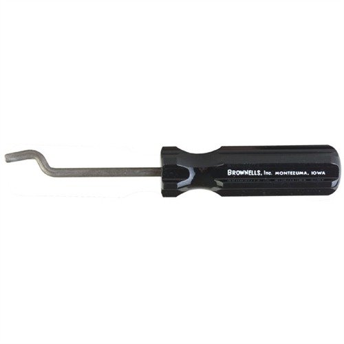 The S&W Rebound Slide Spring Tool easily compresses the rebound slide spring for all J, K, L, N, and X frames without scratching or binding.