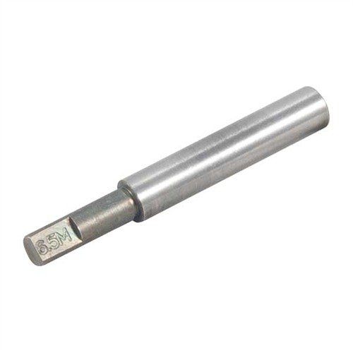 Ensure precision with Brownells Steel Pilot for 6.5mm/.264 muzzle, featuring hardened steel for durability and perfect alignment of Facing and Chamfering cutters.