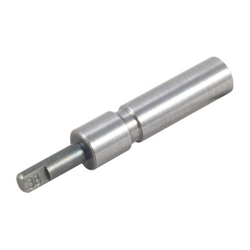 .38/.357 Cylinder Steel Pilots from Brownells ensure precise cutter alignment, made from hardened steel for durability and accuracy in gunsmithing tasks.