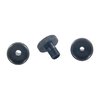 BROWNELLS RIFLE 1/2" STANDARD APERTURES PEEP BLACK 3 PACK