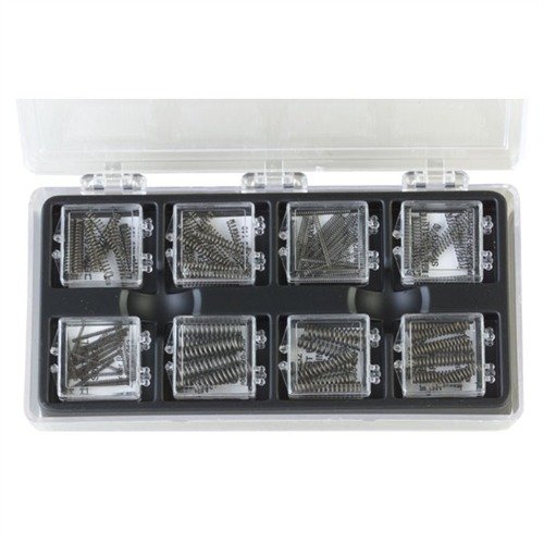 The Brownells Detent Ball Spring Kit features correctly-sized springs made from tempered steel, measuring ¾