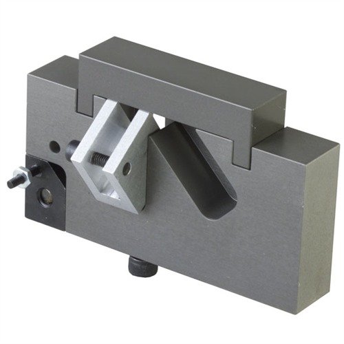 The BOB MARVEL 1911 Auto Sear & Hammer Jig features a unique design that securely holds both the sear and hammer, crafted from durable anodized aluminum for precision.