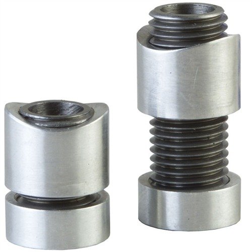 Enhance accuracy with Brownells Adjustable Pillar Bedding Sleeves, made from durable steel and aluminum, fitting all stock types for precision shooting.