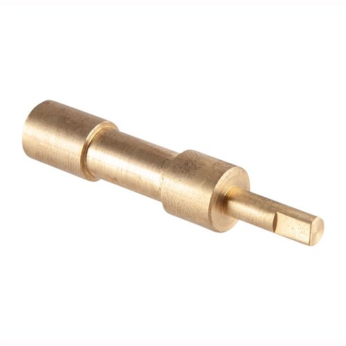The Brownells .40/10MM Cylinder Brass Pilot ensures precise centering of cutters for accurate facing and chamfering, built to resist wear for long-lasting performance.
