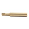 .30 Muzzle Brass Pilot ensures precise cutter centring, crafted from durable brass, measuring 1¼" for reliable performance with various firearms.