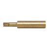 .338 Muzzle Brass Pilot by Brownells ensures precise cutter centering for accurate work, crafted from durable brass and measuring 1¼" long.