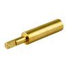 .35 Muzzle Brass Pilot from Brownells ensures precise cutter centering for accurate work, crafted from durable brass and measuring 1¼" long.