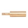 .458/.45-70 Muzzle Brass Pilot ensures precise cutter centering, made of durable brass and compatible with popular models for reliable gunsmithing.