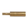 .40/10mm Muzzle Brass Pilot by Brownells ensures precision cutting, made of durable brass, measuring 1¼" long for reliable and accurate gunsmithing.