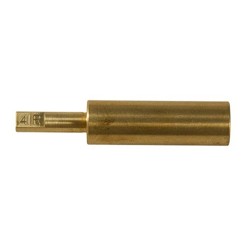 .41 Muzzle Brass Pilot ensures precise alignment for cutters, crafted from durable brass and measuring 1¼" for reliable performance in your gunsmithing tasks.