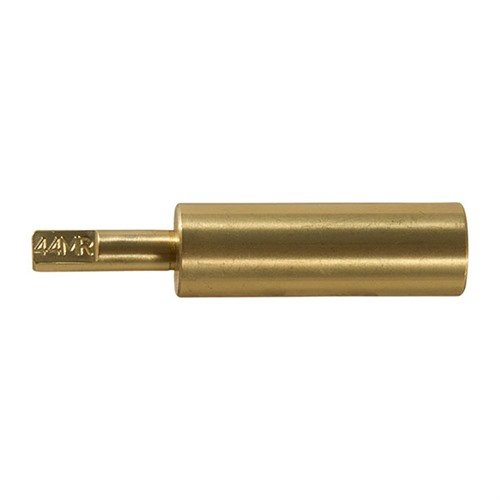 .44 Muzzle Brass Pilot from Brownells ensures precise cutter centering, crafted from durable brass, measuring 1¼