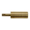 .50 S&W Muzzle Brass Pilot ensures precise cutter centering, made from durable brass, measuring 1¼" long, perfect for accurate gunsmithing tasks.