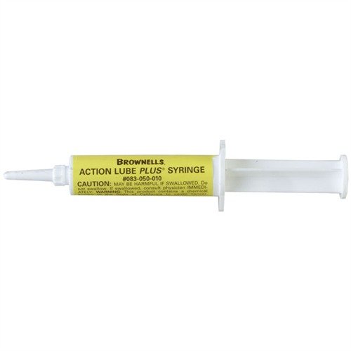Experience superior lubricating performance with the ACTION LUBE PLUS® SYRINGE. This 10cc syringe offers precise application and convenience, complete with a cap.
