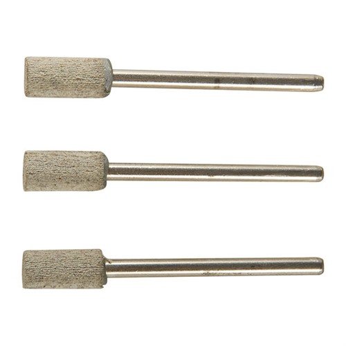 Brownells MX Finishing Wheels feature durable non-woven cotton fiber with aluminum oxide, ideal for polishing, shaping, and scratch removal on aluminum and brass.