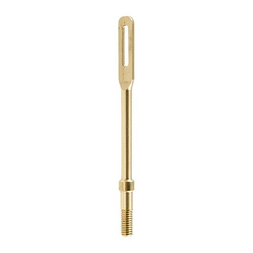 The Brownells Brass Cleaning Rod Loop fits .22-.30 calibers with 8-36 threads, ensuring a scratch-free bore while compatible with most popular rods.