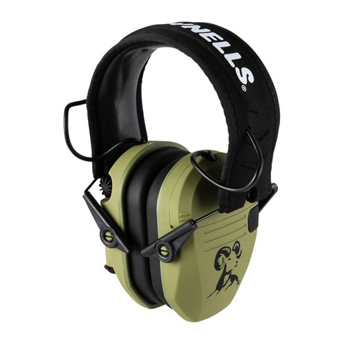 Experience superior hearing protection with Brownells 3.0 Premium Electronic Earmuffs, featuring hi-gain microphones, 23dB sound reduction, and a comfortable design.