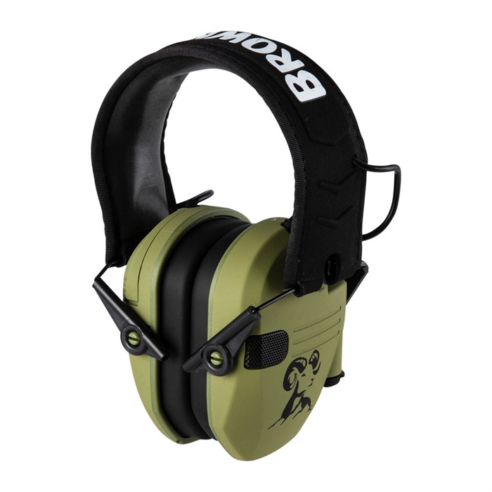BROWNELLS 3.0 PREMIUM ELECTRONIC EAR MUFFS GREEN Brownells UK