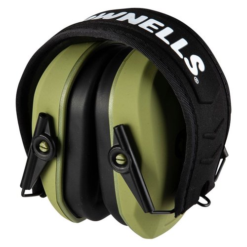 Experience comfort and protection with Brownells 3.0 Passive Ear Muffs, reducing noise by 27 decibels, featuring a slim design and comfortable PVC ear pads.