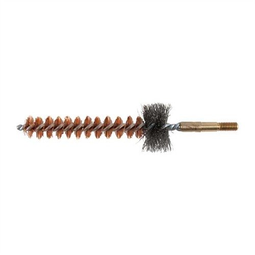 Ensure optimal performance with Brownells Mil Spec Chamber Brushes, featuring durable bronze bristles and stainless steel tufts for thorough cleaning of M16, AR-15, and AR-10 chambers.
