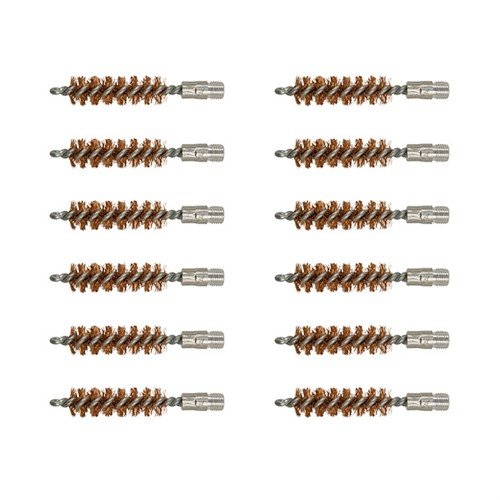 The DOUBLE-TUFF™ Bore Brush features extra-thick phosphor bronze bristles for effective scrubbing, ensuring clean and scratch-free bores in all firearms.