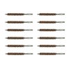 The DOUBLE-TUFF™ Bore Brush features extra-thick phosphor bronze bristles for effective cleaning of .270 rifles, ensuring quick removal of lead and fouling.
