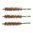 🧹 Get your rifle spotless with the BROWNELLS 458 Caliber Double-Tuff Bronze Rifle Brush 3 Pack! Extra-thick bristles for tough crud removal. Shop now! 🔫✨