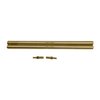 The Brownells Squib Rods are 8" non-marring brass tools designed to safely remove stuck bullets, compatible with Dewey cleaning rods for easy use.