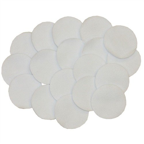 Brownells Round 100% Cotton Flannel Cleaning Patches, 2.25