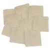 BROWNELLS HEAVY DUTY SQUARE COTTON PATCHES,1.375"/.22/.270CAL, 1000 PK