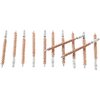 .22 Caliber Bronze Bore Brushes from Brownells ensure effective cleaning and maintenance for your centerfire rifle, with a convenient 12-pack for extended use.