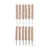 .35/.38 Special/.357 rifle cleaning made easy with Brownells Standard Line Bronze Bore Brushes, 12-pack ensures durability and effective barrel maintenance.