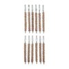 Keep your rifle in top condition with Brownells Standard Line Bronze Bore Brushes. This 12 pack of 6.5mm brushes ensures effective cleaning and longevity.