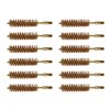 The BROWNELLS BEEFY Bore Brushes feature durable phosphor bronze bristles and robust 10-32 threads, ideal for efficient cleaning of .50 caliber rifles.