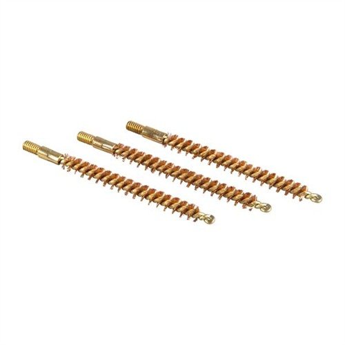 .243/.25 Caliber Brass Core Rifle Bore Brush set, designed for effective cleaning and maintenance, ensuring optimal performance and longevity of your firearm.