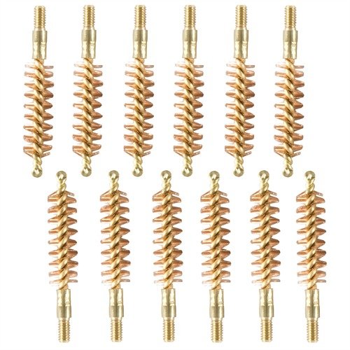 Our Special Line Brass Core Bore Brushes feature a no-scratch brass shank and durable phosphor bronze bristles for effective, safe cleaning of your 9mm/.38/.357 pistols.