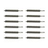 Our Brownells Standard Line Stainless Steel .375 Caliber Rifle Brushes, sold in a 12 pack, offer durability and effective cleaning for optimal firearm maintenance.