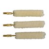 Experience superior cleaning with Brownells Wool Bore Mops, designed for .40/10mm firearms. Made of pure wool with a brass shank for durability.