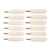 Brownells Wool Bore Mops are pure and natural, designed for .44/.45 calibers, featuring a durable wool construction with brass shank for effective cleaning.