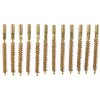 The Brownells Special Line Dewey Brush features phosphor bronze bristles for durability, a scratch-free brass shank, and threads directly onto Dewey rods for easy use.