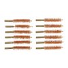 The Brownells Special Line Dewey Brush offers a direct thread onto Dewey rods, featuring durable phosphor bronze bristles for effective cleaning without scratches.