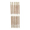 The BROWNELLS SPECIAL LINE Dewey-Thread Center Fire Rifle Bore Brush for 7mm rifles offers superior cleaning with durable bronze bristles, available in a convenient 12 pack.