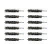 .50 BMG rifle brushes made from solvent resisting nylon, featuring steel shanks and compatible with various calibers, perfect for maintaining your firearm.