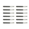 Brownells Standard Line Nylon Bore Brushes offer durability with one-piece steel shanks, aggressive cleaning without scratches, and come in a convenient 12-pack.