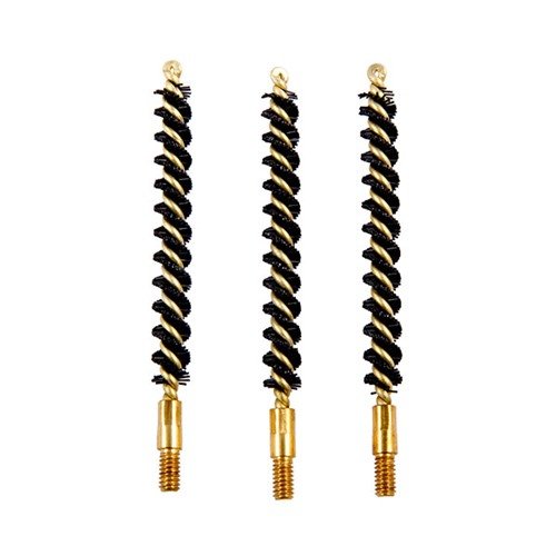 The Brownells Heavy Weight Nylon Centerfire Rifle Bore Brush 6.5mm 3 Pack offers superior cleaning power, durability, and efficiency for maintaining your rifle's performance.
