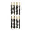 .338 Caliber Heavy Weight Nylon Bore Brushes from Brownells ensure thorough cleaning and maintenance of your rifle, with a convenient 12-pack for extended use.