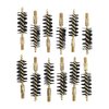 .44/.45 caliber nylon bore brushes from Brownells are tough on crud yet gentle on barrels, ensuring a thorough clean without damage. Pack of 12 for convenience.