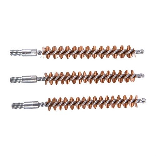 Effortlessly maintain your firearm with Brownells 7.62x39mm Bronze Rifle Chamber Brushes, designed for safe and effective cleaning of dirty chambers.